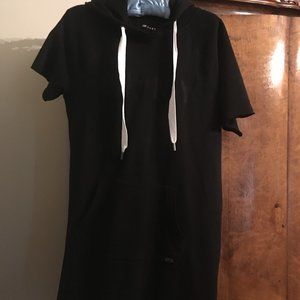 DKNY Sport Logo Hoodie Dress